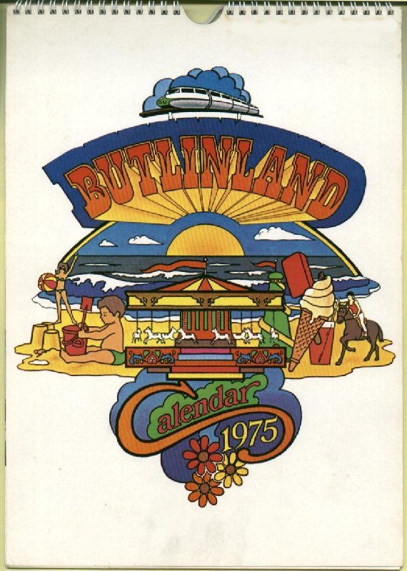 Butlinland 1975 Calendar at Redcoats Reunited