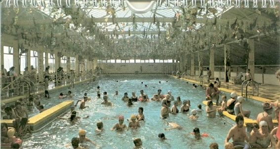 Butlins Skegness 1973 indoor pool at Redcoats Reunited