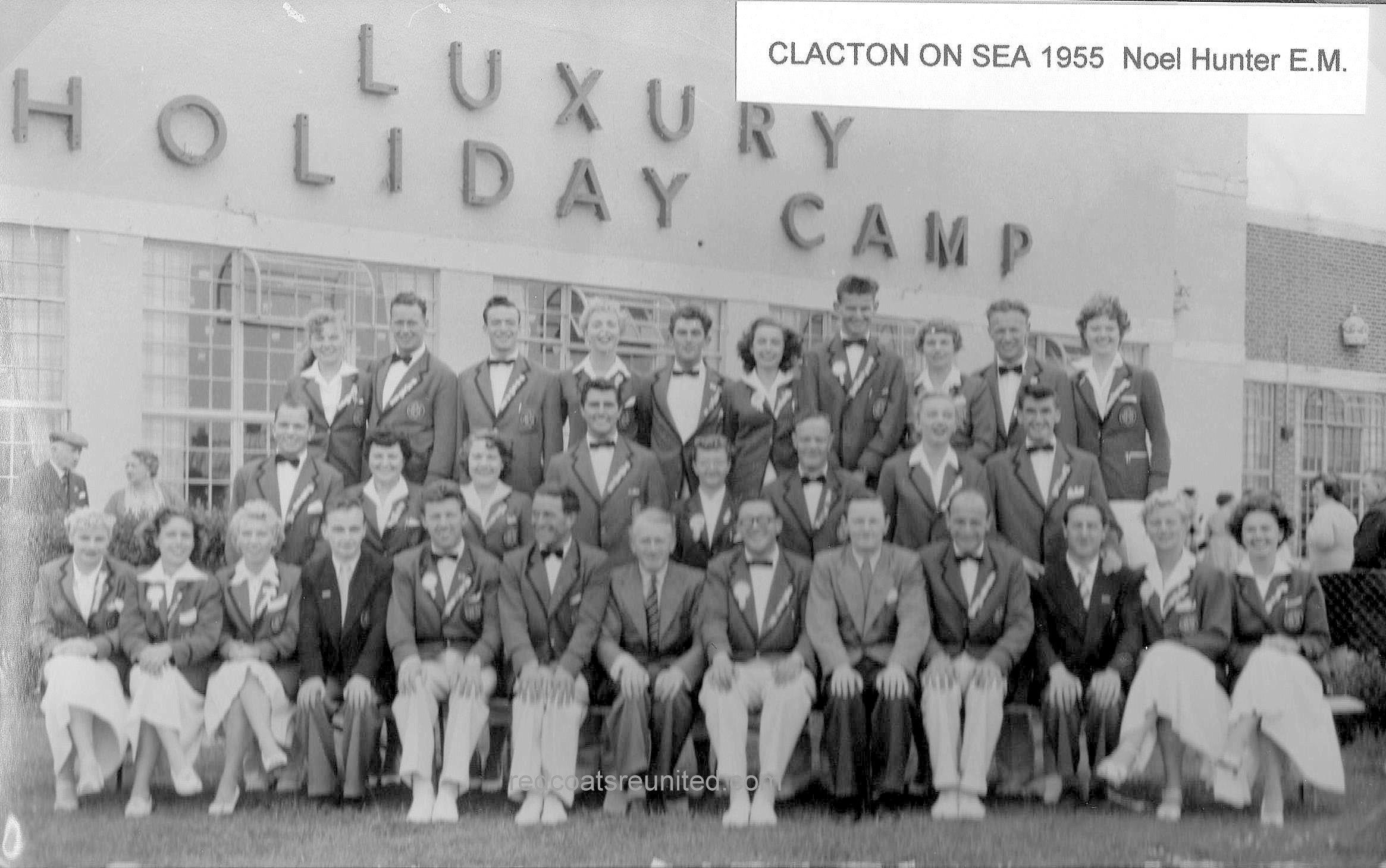 BUTLINS CLACTON 1955 at Redcoats Reunited