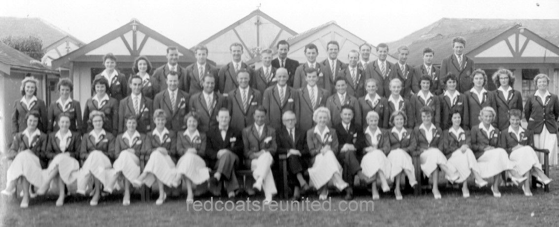 Butlins Clacton 1957 Redcoats at Redcoats Reunited