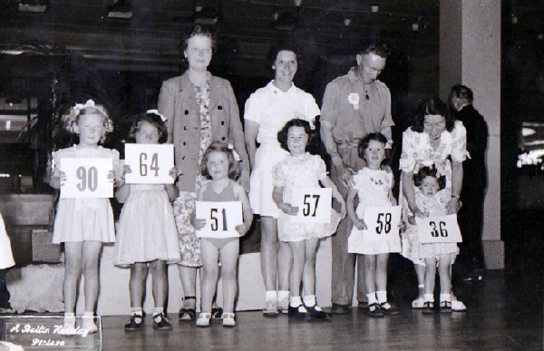 Butlins Skegness 1952 children's competition