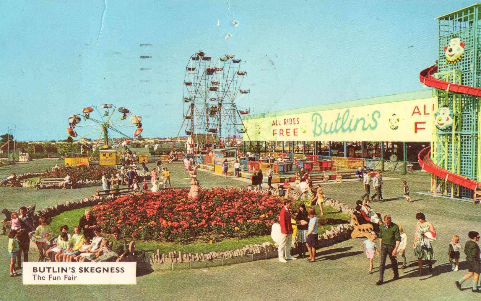 Butlins Skegness Chairlift and Funfair at Redcoats Reunited